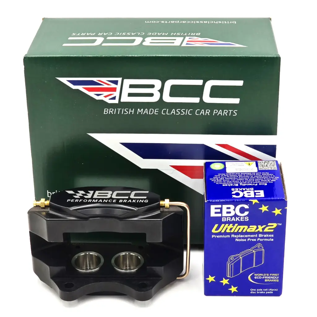 BCC Front Caliper Upgrade - Jensen Interceptor Mk3 - Vented Disc